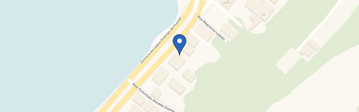 Mapa da estação Viva Lagoa