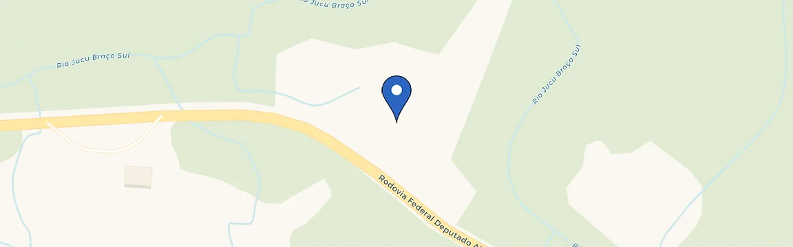 Mapa da estação Empório Pedra Bonita