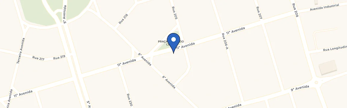 Mapa da estação Vinicius