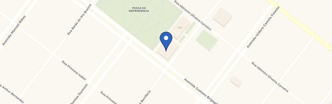 Mapa da estação Praça Matriz