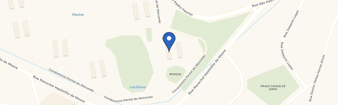 Mapa da estação Power2Go - Condomínio Portal Do Morumbi