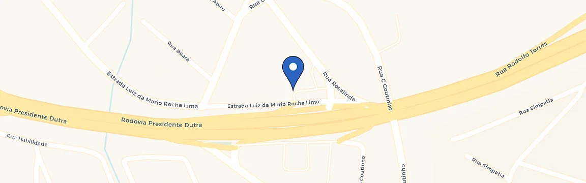 Mapa da estação Posto Ipiranga Nivea