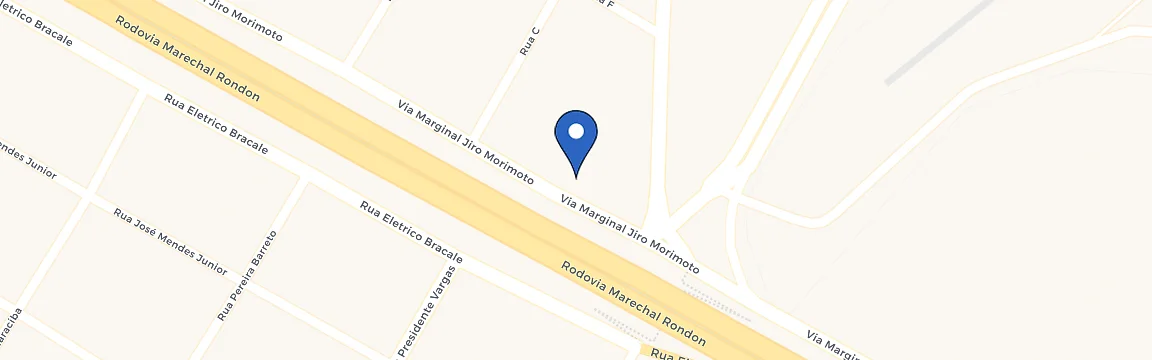 Mapa da estação Hotel Roda D’Água