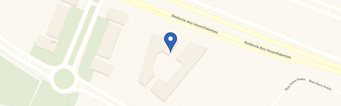 Mapa da estação Drogaria Araújo - Alphaville Lagoa Dos Ingleses