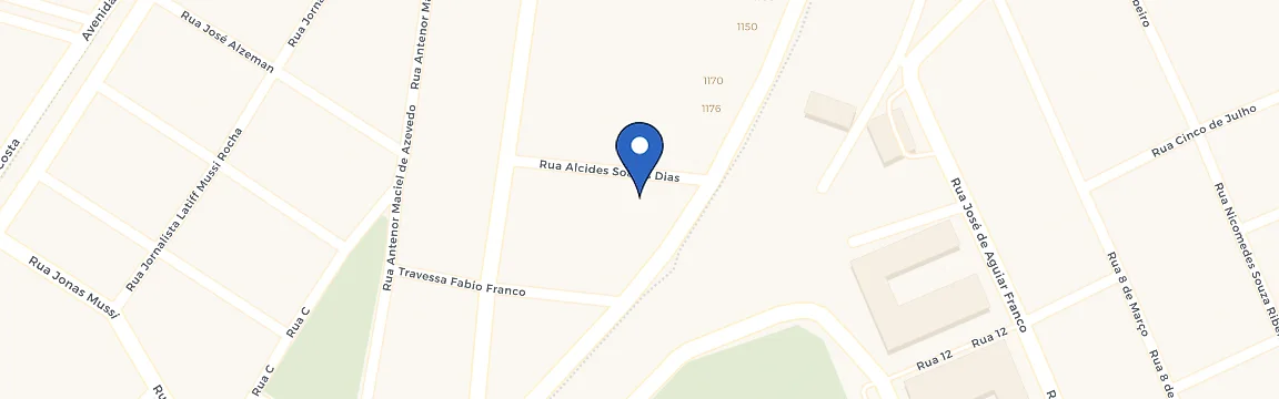 Mapa da estação Farol Do Marceneiro