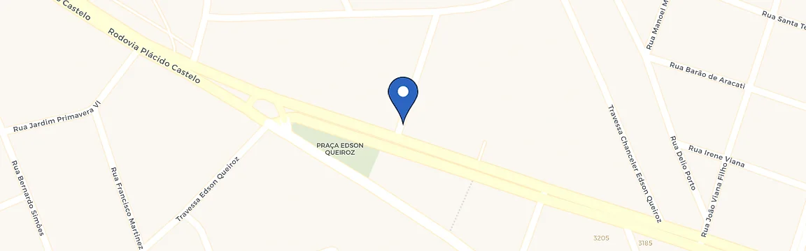 Mapa da estação Cascavel