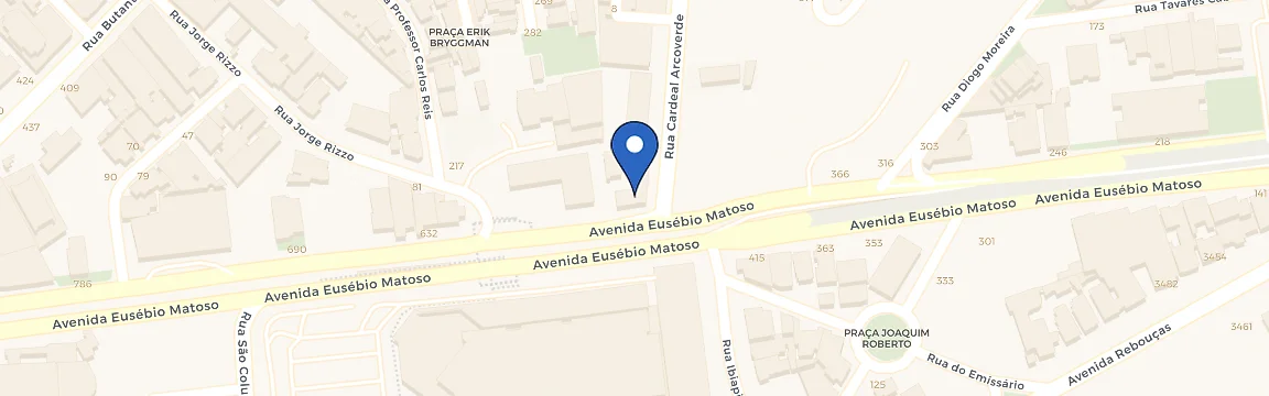 Mapa da estação Zletric | Posto BR Bangkok