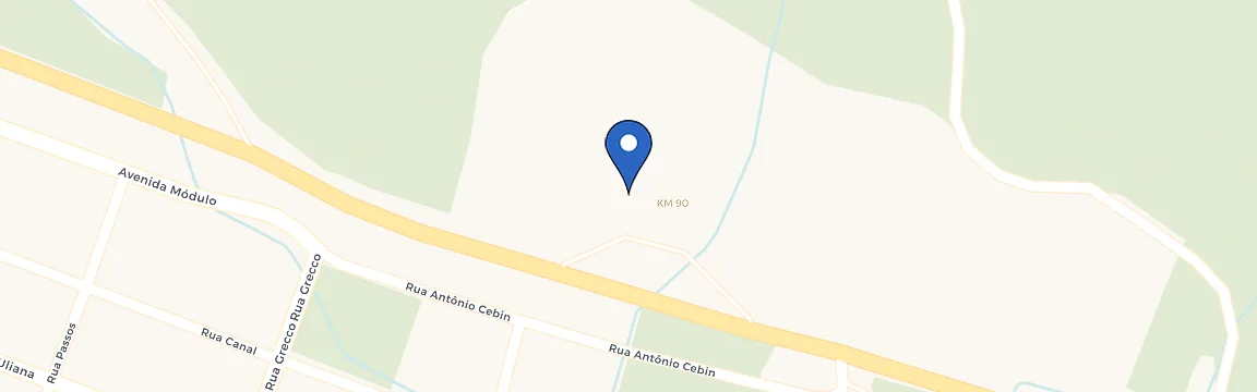 Mapa da estação Empório Dei Nonni