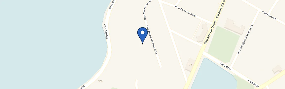 Mapa da estação Abracadabra Pousada