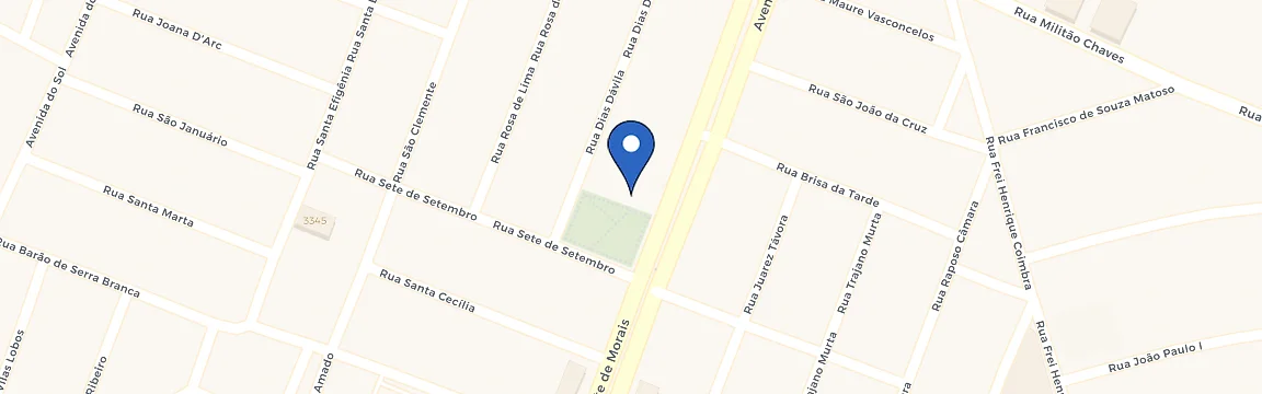 Mapa da estação BR Super Carga - Neto Jr Equipadora Prudente - Natal