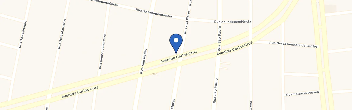 Mapa da estação Cariri Charge