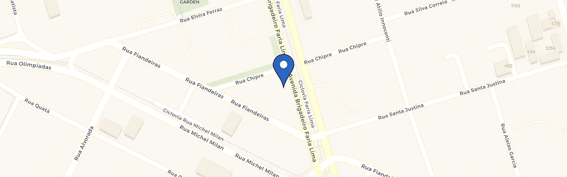 Mapa da estação Housi Faria Lima