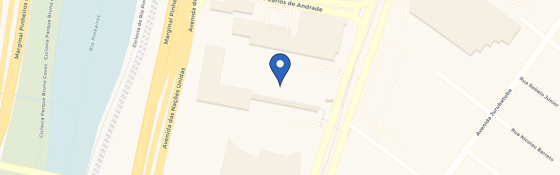 Mapa da estação Zletric - Torre Z