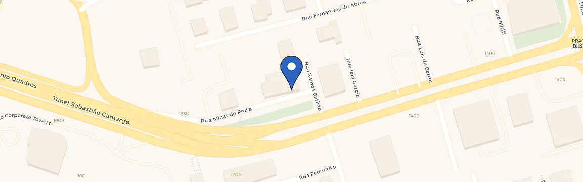 Mapa da estação Plaza JK