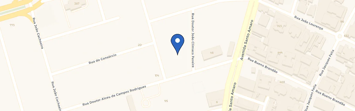 Mapa da estação Zletric Hospital Vila Nova Star