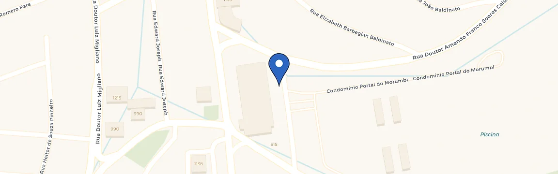 Mapa da estação Shopping Portal Do Morumbi