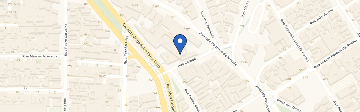 Mapa da estação Instituto Tomie Ohtake - MultiPark