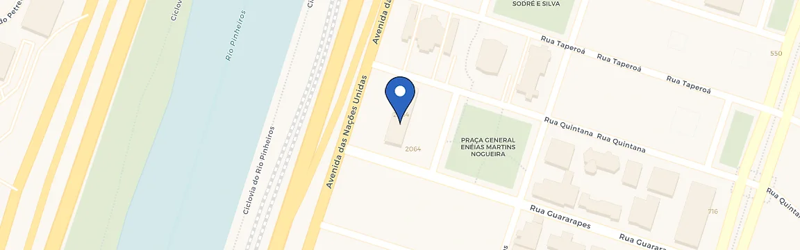 Mapa da estação Zletric - Condomínio Brasilinterpart