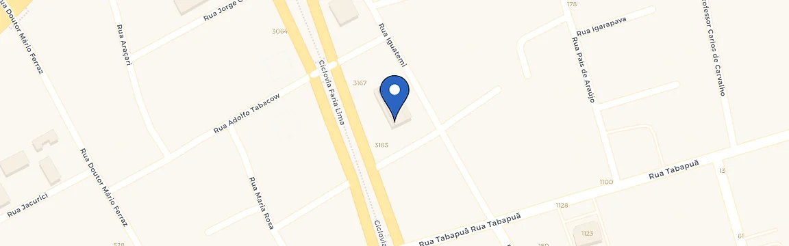 Mapa da estação Netpark | Faria Lima Corporation