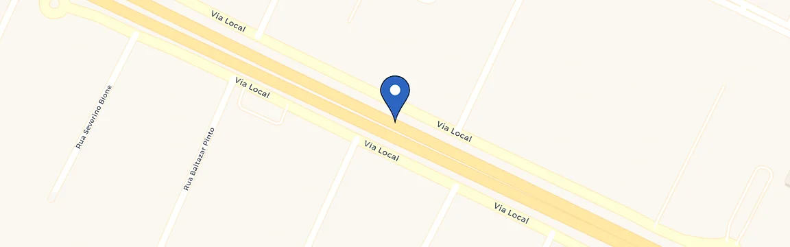 Mapa da estação Concessionária Autobelo