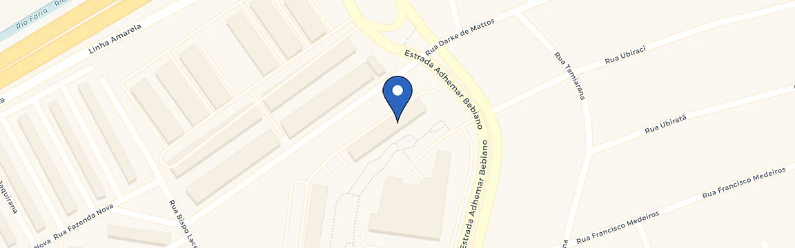 Mapa da estação EcoPoint Carioca Residencial