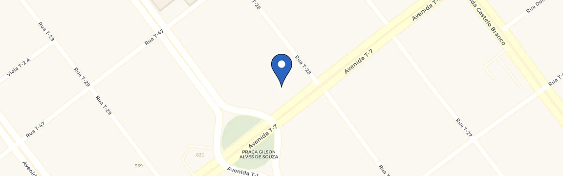 Mapa da estação Laboratório Unimed