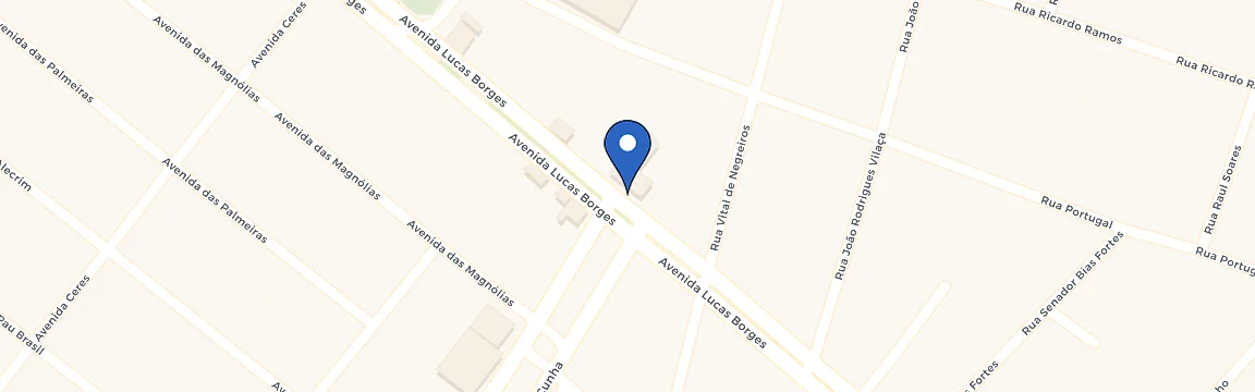 Mapa da estação Panificadora Bellinha