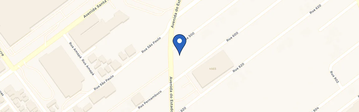 Mapa da estação BYD Balneário Camboriú