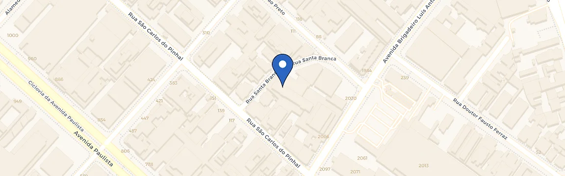 Mapa da estação Power2Go - Cond. Conjunto Arquitetônico Bela Vista