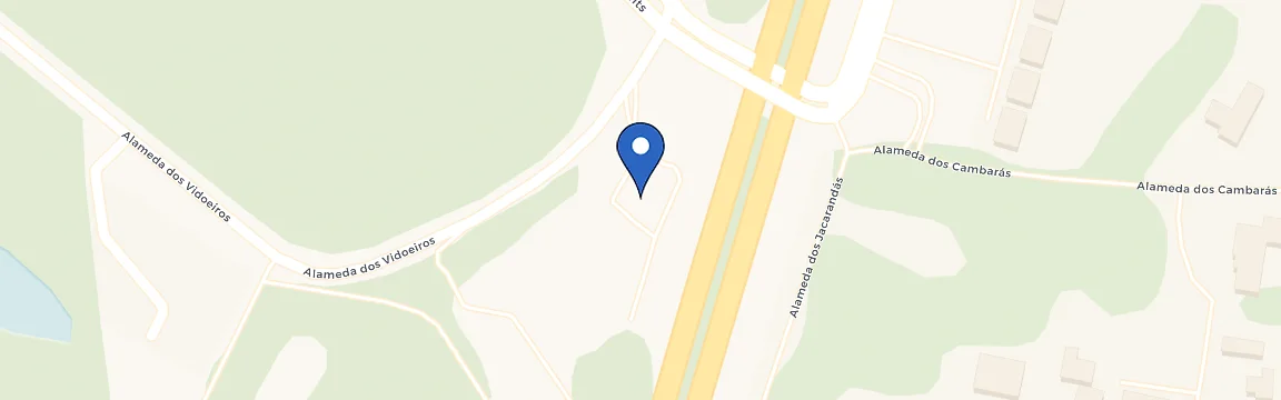 Mapa da estação Porsche - Gramado Mall