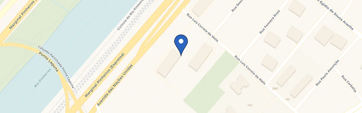 Mapa da estação Ed. Urbanity