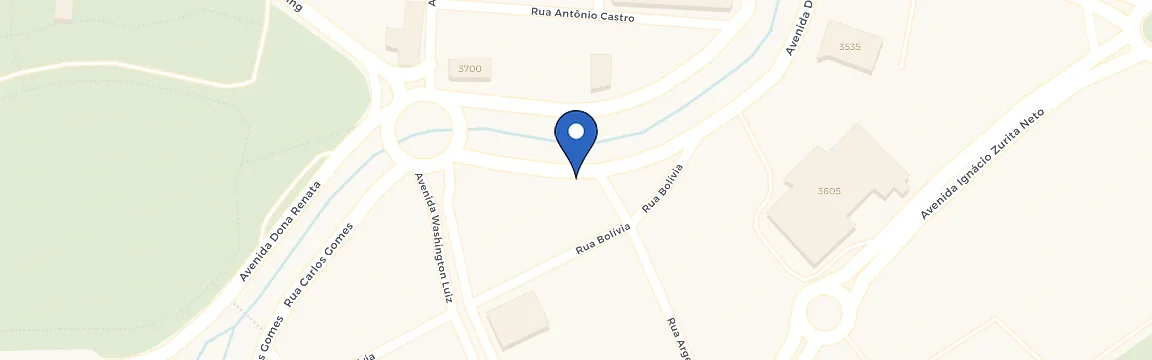 Mapa da estação Casa Cor Tintas - Araras