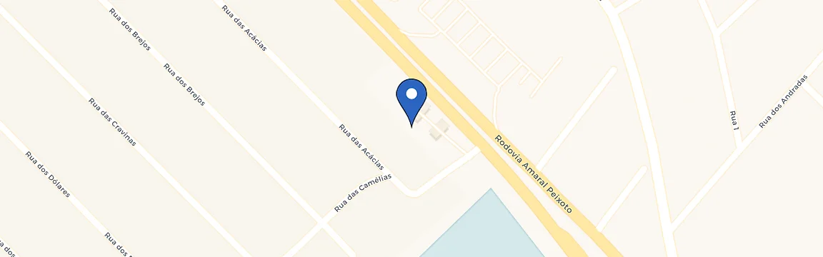 Mapa da estação Posto RJ São Pedro
