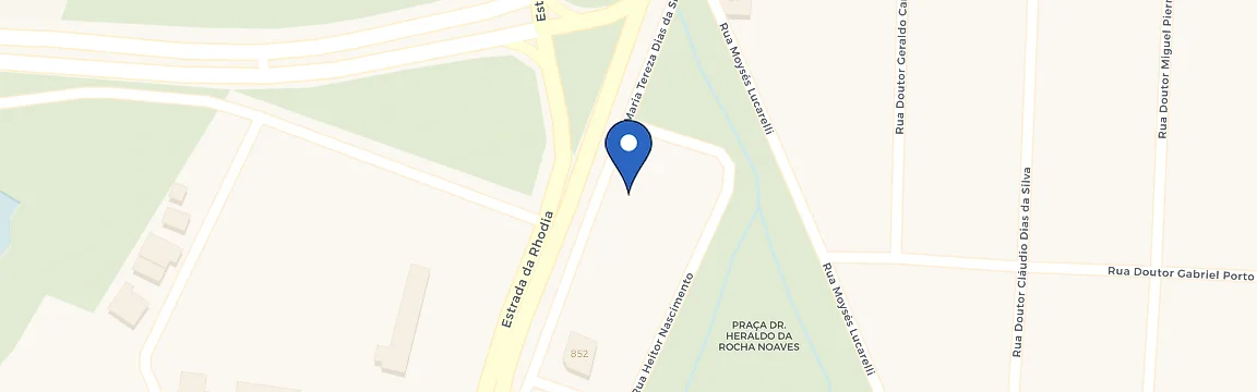 Mapa da estação Harmonia Barão