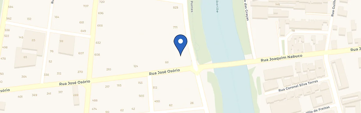 Mapa da estação Tolive Riverside