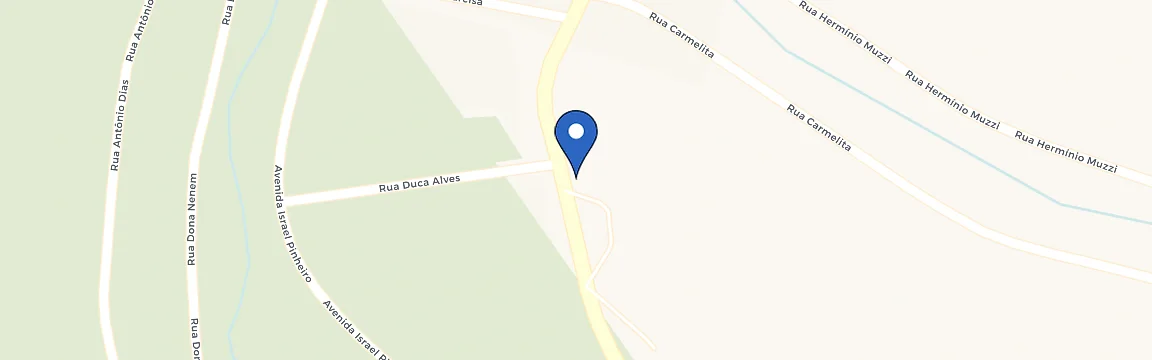 Mapa da estação Turbo Recarga - Posto Pires Lambari (App Tupi)