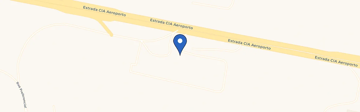 Mapa da estação Posto CIA Aeroporto