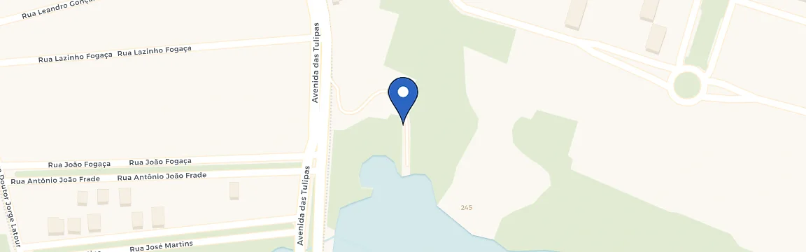 Mapa da estação Lago Do Holandês