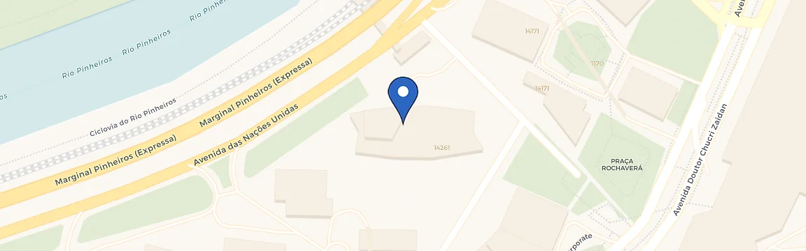 Mapa da estação WTorre Morumbi | Audi BR