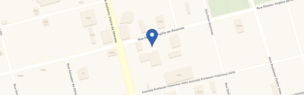 Mapa da estação Hotel Iporã