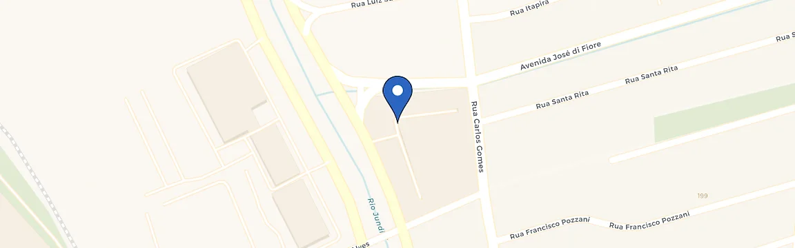 Mapa da estação BYD Dahruj Jundiaí