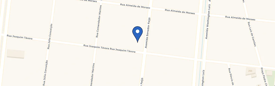 Mapa da estação Carmax Santos