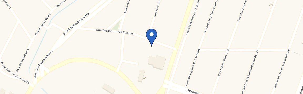 Mapa da estação Volvo Posto Canindé