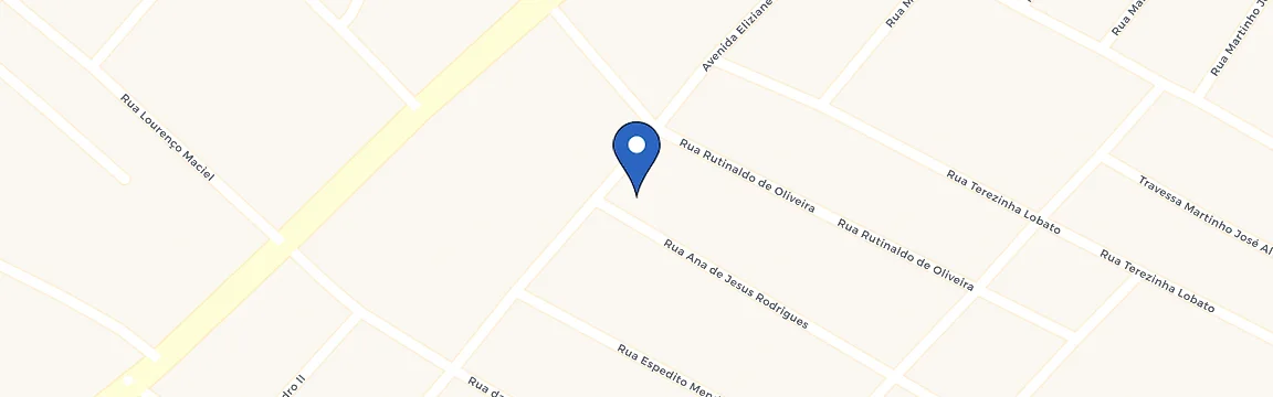 Mapa da estação Rua Elisiane Martins, Pedro Do Rosário Ma