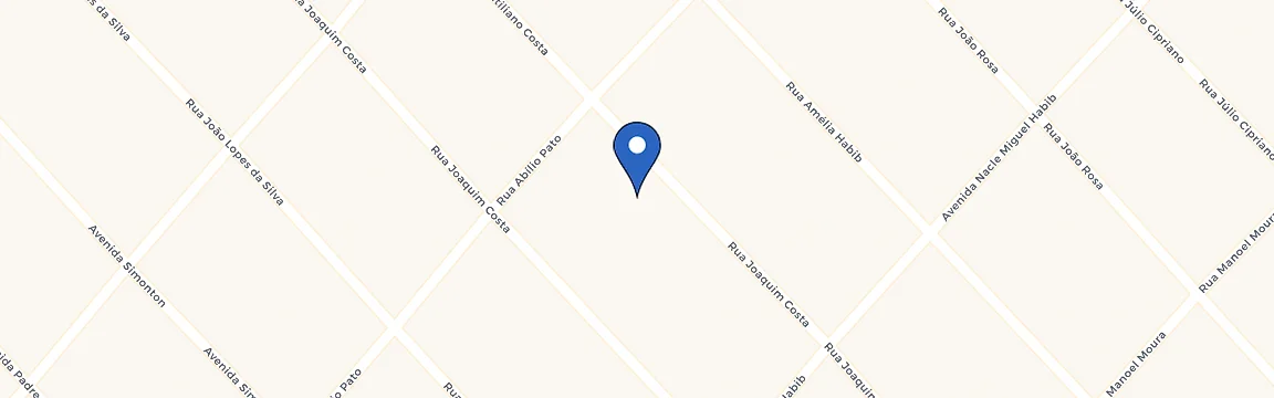 Mapa da estação Casa Bairro Santa Rita