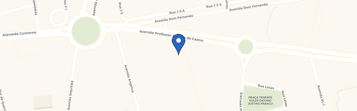 Mapa da estação Atacadao Costa - Parque Das Laranjeiras