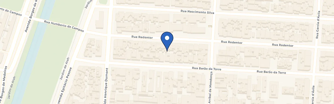 Mapa da estação Edificio Triade