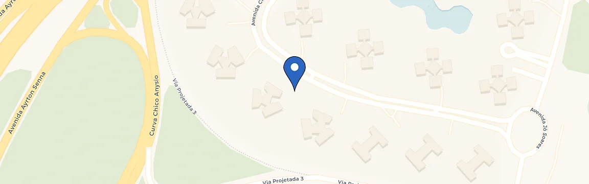 Mapa da estação Ecopoint Condomínio Brasil