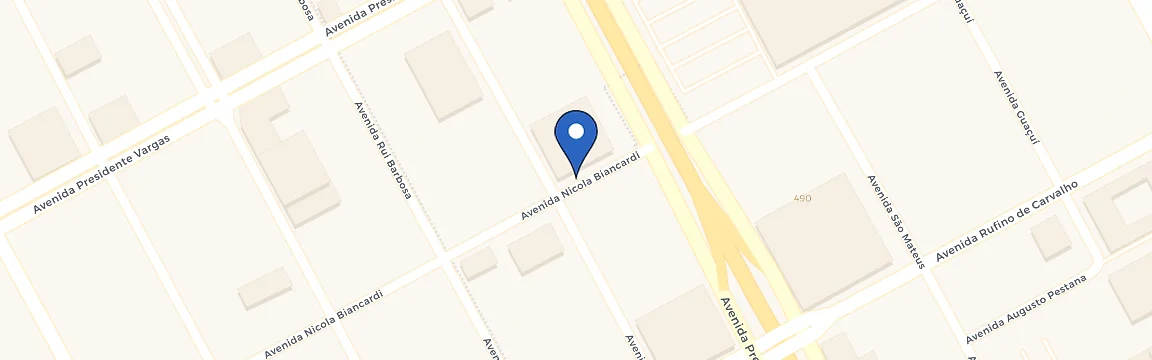 Mapa da estação Hotel Linhares Design