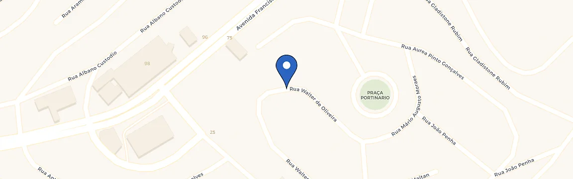 Mapa da estação Ed Luis Scaramussa